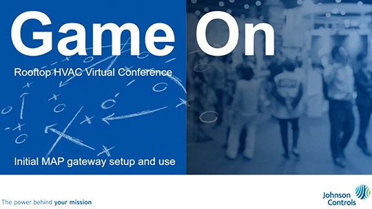 Game On - Initial MAP